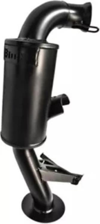 バイクマン パウダーライト ブラック スリップオンマフラー (02-325PL) Bikeman Powder Lite Black Slip-On Muffler (02-325PL) 【並行輸入品】