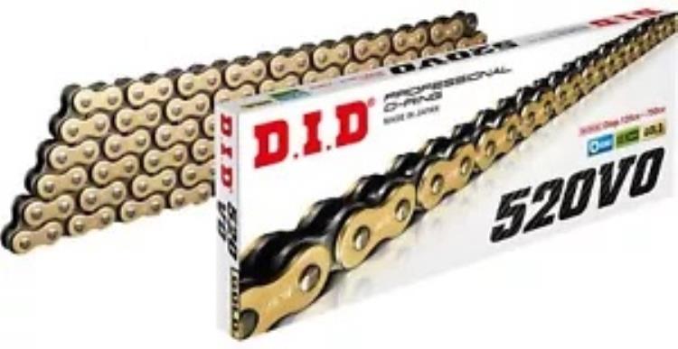 DID 520VO Pro V シリーズ ゴールド/ブラック O リング チェーン 25 フィート (520VOG25FT) DID 520VO Pro V Series Gold/Black O-Ring Chain 25ft (520VOG25FT) 【並行輸入品】|カスタムパーツ WORLD倉庫