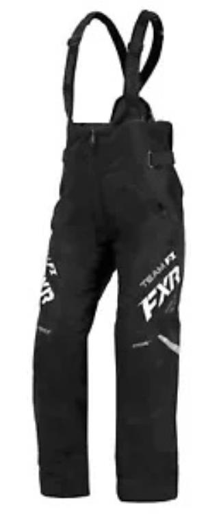 FXR Team FX レディース スノー パンツ/ビブ ブラック/ホワイト FXR Team FX Womens Snow Pants/Bibs Black/White 【並行輸入品】｜カスタムパーツ WORLD倉庫