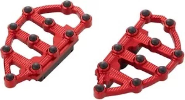Arlen Ness Ness-MX レッド パッセンジャー フロアボード (06-898) Arlen Ness Ness-MX Red Passenger Floorboards (06-898) 【並行輸入品】
