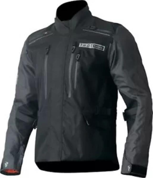 Thor Range メンズ MX オフロード ジャケット ブラック/ヘザー Thor Range Mens MX Offroad Jacket Black/Heather 【並行輸入品】｜カスタムパーツ WORLD倉庫