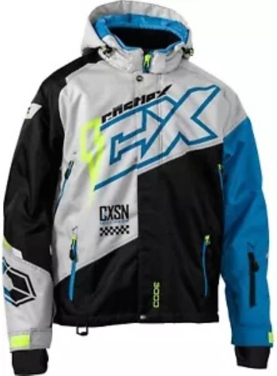 Castle X Code G5 メンズ スノー ジャケット シルバー/ブラック/プロセス ブルー Castle X Code G5 Mens Snow Jacket Silver/Black/Process Blue 【並行輸入品】