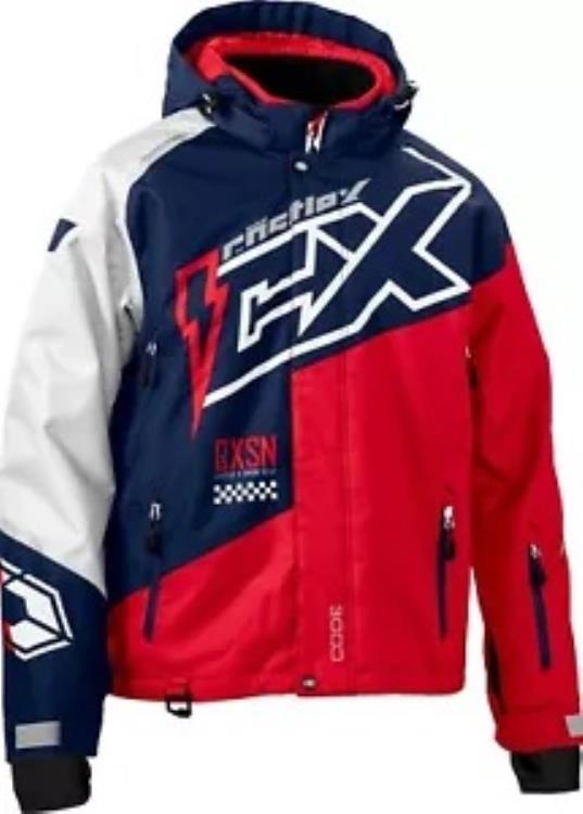 Castle X Code G5 メンズ スノー ジャケット ネイビー/レッド/ホワイト Castle X Code G5 Mens Snow Jacket Navy/Red/White 【並行輸入品】