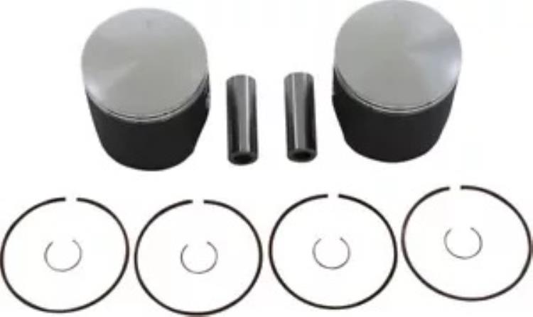 Wossner 82.36mm デュアル リング ピストン キット (K7060D050-2) Wossner 82.36mm Dual Ring Piston Kit (K7060D050-2) 【並行輸入品】