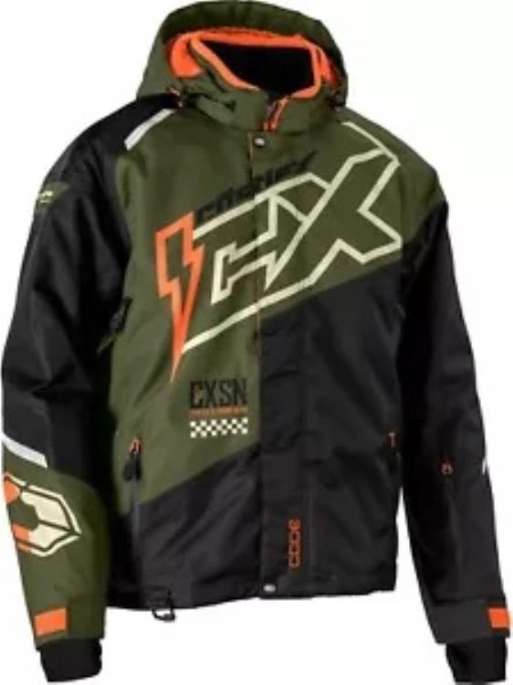 Castle X Code G5 メンズ スノー ジャケット オリーブ/ブラック/オレンジ Castle X Code G5 Mens Snow Jacket Olive/Black/Orange 【並行輸入品】