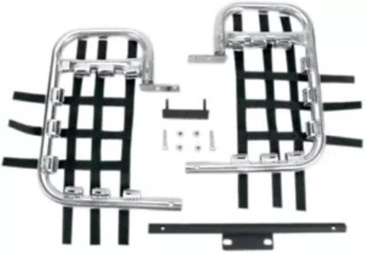 DG ナチュラル/ブラック アルミニウム合金ナーフ バー (60-2505) DG Natural/Black Aluminum Alloy Nerf Bars (60-2505) 【並行輸入品】