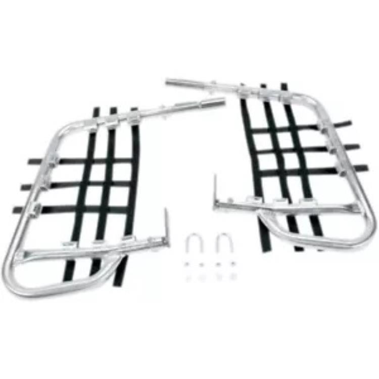 DG ナチュラル/ブラック アルミニウム合金ナーフ バー (60-2205) DG Natural/Black Aluminum Alloy Nerf Bars (60-2205) 【並行輸入品】