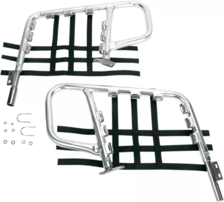 DG ナチュラル/ブラック アルミニウム合金ナーフ バー (60-6235) DG Natural/Black Aluminum Alloy Nerf Bars (60-6235) 【並行輸入品】