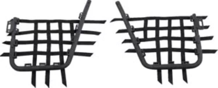 DG ブラック/ブラック アルミニウム合金ナーフ バー (60-2700X) DG Black/Black Aluminum Alloy Nerf Bars (60-2700X) 【並行輸入品】