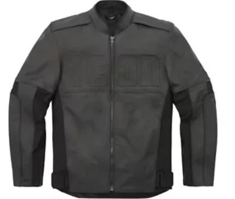 アイコン Motorhead3 CE メンズ レザー オートバイ ジャケット ブラック Icon Motorhead3 CE Mens Leather Motorcycle Jacket Black 【並行輸入品】
