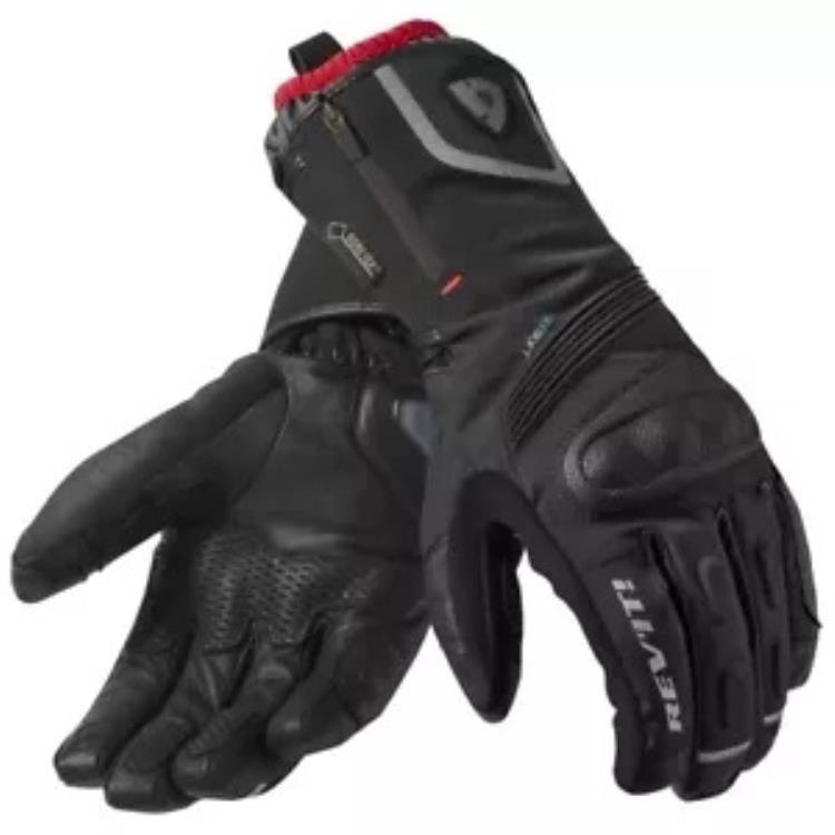 Rev'It Taurus GTX メンズ ウィンター グローブ ブラック Rev'It Taurus GTX Mens Winter Gloves Black 【並行輸入品】｜カスタムパーツ WORLD倉庫