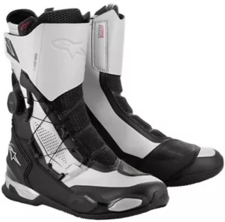 Alpinestars SP-X Boa メンズ オートバイ ブーツ ブラック/シルバー Alpinestars SP-X Boa Mens Motorcycle Boots Black/Silver 【並行輸入品】｜カスタムパーツ WORLD倉庫