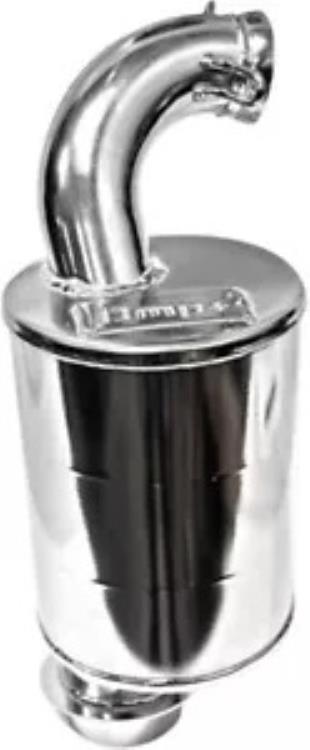 Bikeman フルベロシティ クローム スリップオンマフラー (02-322-C) Bikeman Full Velocity Chrome Slip-On Muffler (02-322-C) 【並行輸入品】