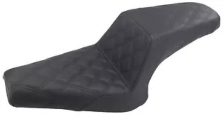 サドルメン ステップアップ 格子ステッチ ブラック バイク用シート (Y13-16-175) Saddlemen Step-Up Lattice Stitch Black Motorcycle Seat (Y13-16-175) 【並行輸入品】