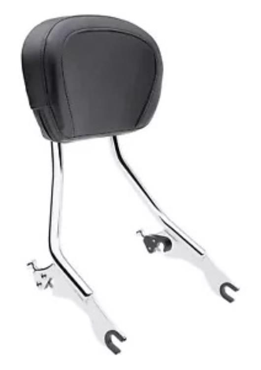 コブラ ドッキングキット用取り外し可能クロームバックレスト (602-2000) Cobra Detachable Chrome Backrest for Docking Kit (602-2000) 【並行輸入品】