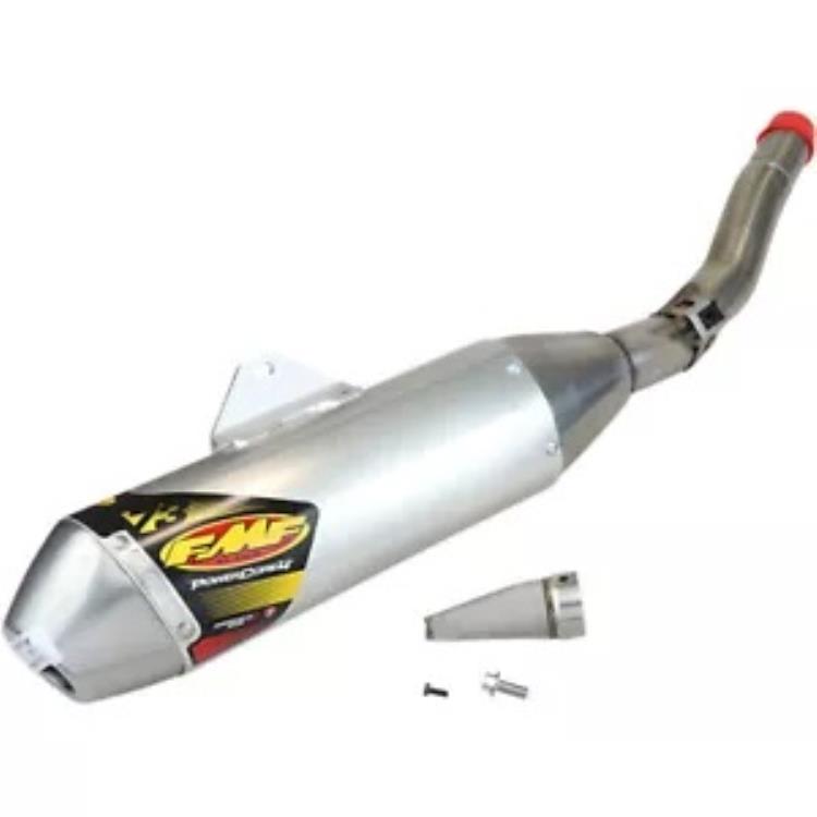 FMF パワーコア 4 HEX スパークアレスター スリップオンマフラー (045589) FMF Powercore 4 HEX Spark Arrestor Slip-On Muffler (045589) 【並行輸入品】