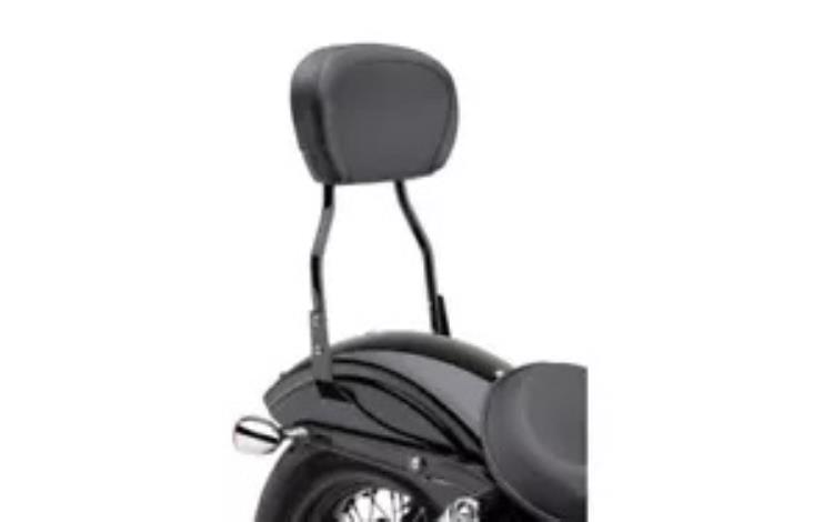 コブラ ラウンド ショート ブラック 14 インチ シーシーバー (602-1252B) Cobra Round Short Black 14" Sissy Bar (602-1252B) 【並行輸入品】｜カスタムパーツ WORLD倉庫