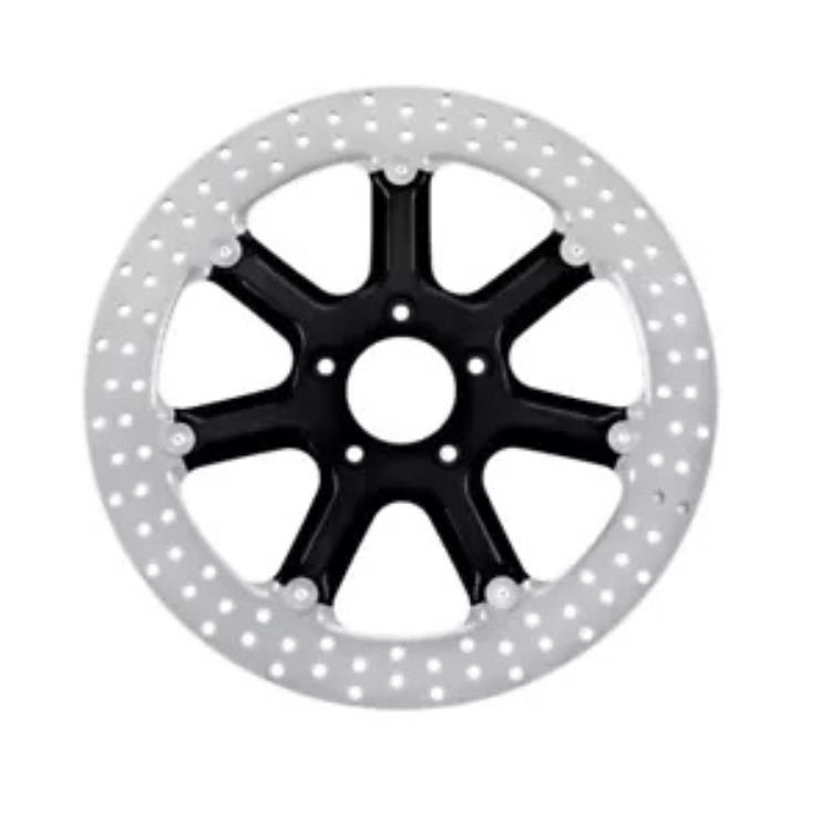 RSD 2 ピース ブレーキ ローター ブラック/ディーゼル 11.5 インチ (0133-1522DIESSM) RSD 2-Piece Brake Rotor Black/Diesel 11.5\