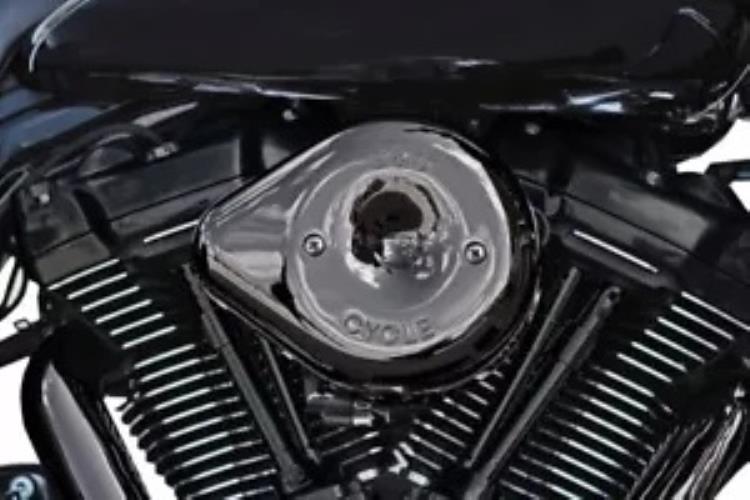 S&S ステルス ティアドロップ ラバ クローム エアクリーナー M8 (170-0781) S&S Stealth Teardrop Lava Chrome Air Cleaner M8 (170-0781) 【並行輸入品】