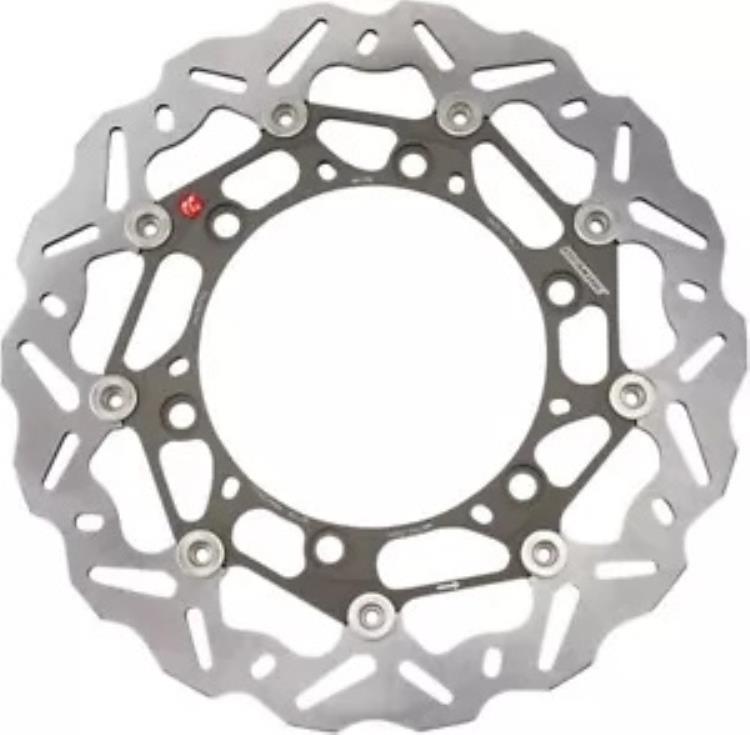 ブレーキ SK2 フロントブレーキウェーブローター (WK128L) Braking SK2 Front Brake Wave Rotor (WK128L) 【並行輸入品】