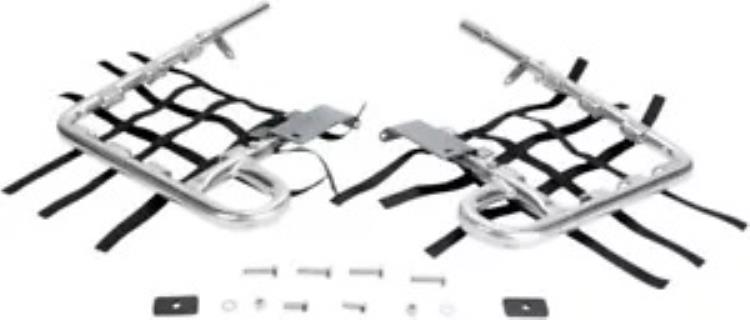 DG ナチュラル/ブラック アルミニウム合金ナーフ バー (60-8370) DG Natural/Black Aluminum Alloy Nerf Bars (60-8370) 【並行輸入品】
