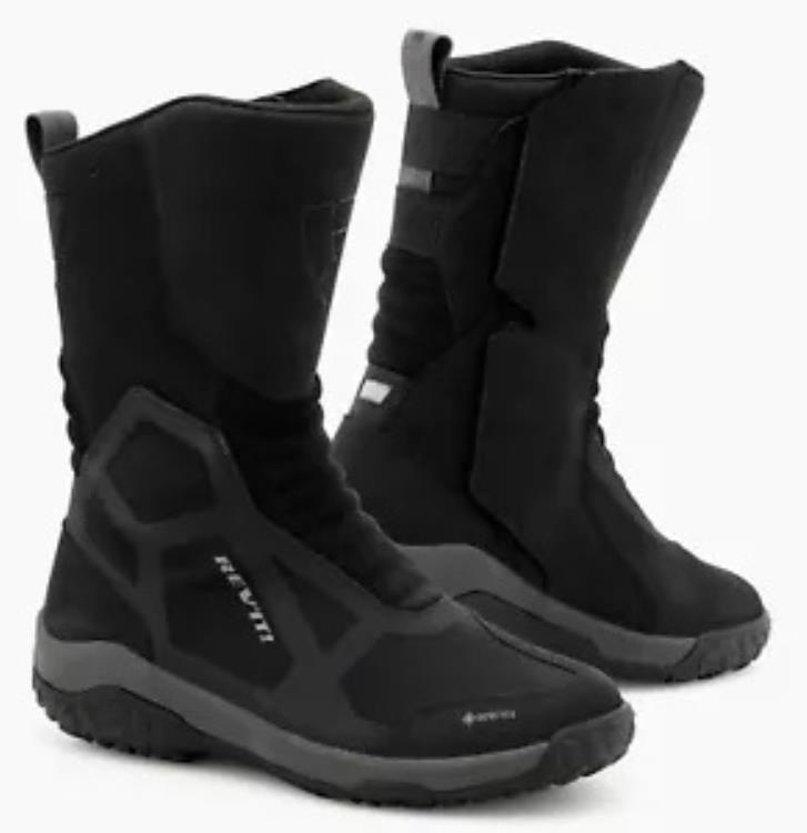 Rev'It Everest GTX メンズ ゴアテックス オートバイ ブーツ ブラック Rev'It Everest GTX Mens Gore-Tex Motorcycle Boots Black 【並行輸入品】