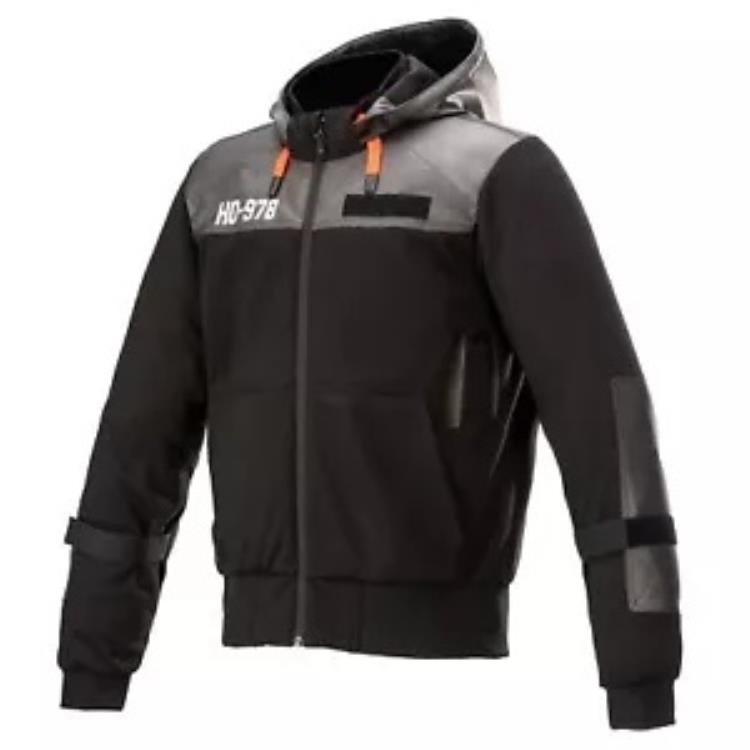 Alpinestars X Diesel Shotaro メンズ ジップ アップ フーディー ブラック Alpinestars X Diesel Shotaro Mens Zip Up Hoody Black 【並行輸入品】