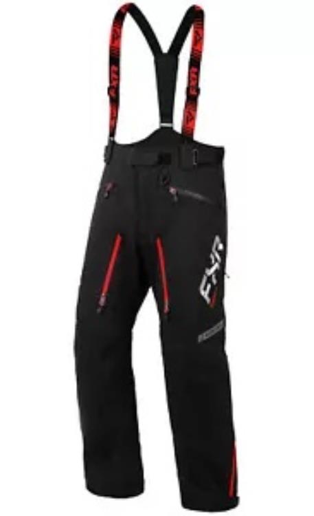 FXR ミッション FX メンズ スノー パンツ ブラック/レッド FXR Mission FX Mens Snow Pants Black/Red 【並行輸入品】