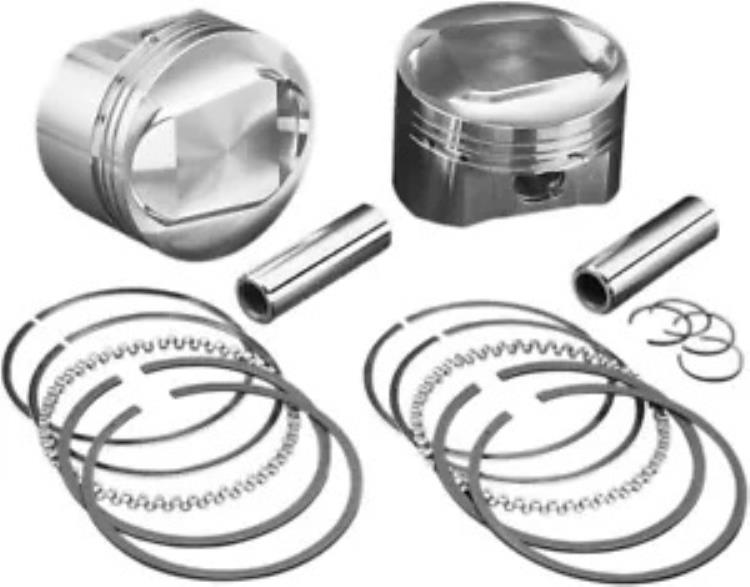 Wiseco 1200cc スポーツスター EVO 鍛造ピストンキット 10.5:1/ドーム型 3.498 インチ ボア (K1746) Wiseco 1200cc Sportster EVO Forged Piston Kit 10.5:1/Domed 3.498\