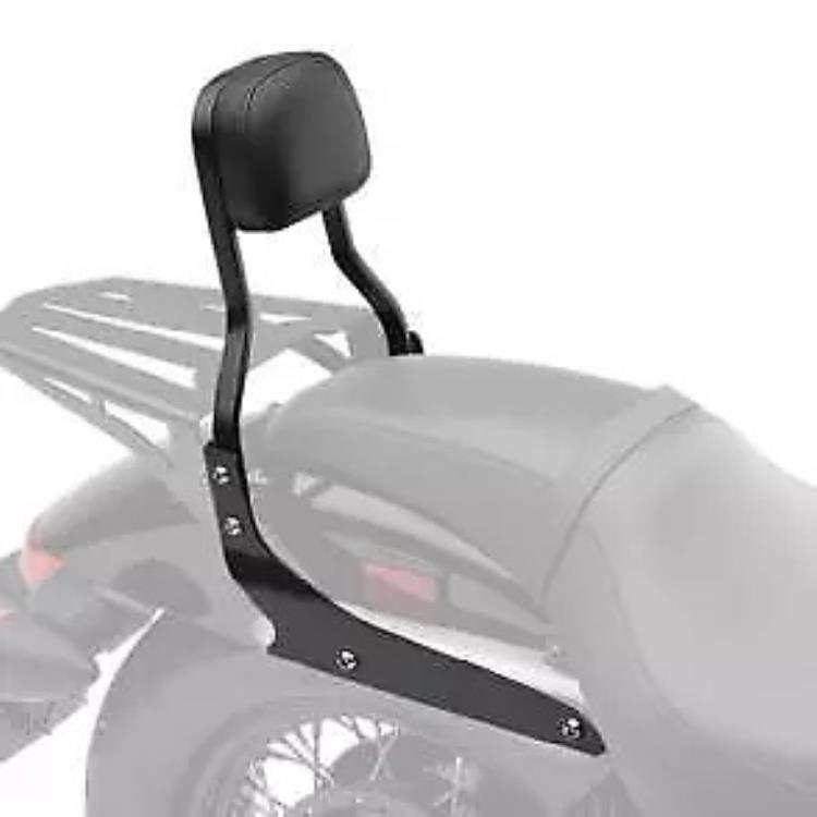 コブラ スクエア スタンダード 17 インチ ブラック シーシーバー パッセンジャー バックレスト (02-5111B) Cobra Square Standard 17\