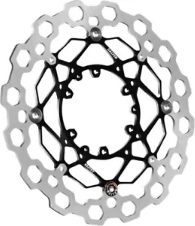 Galfer スタンダード フローティング キュービック フロント ブレーキ ローター (DF070FLQ) Galfer Standard Floating Cubiq Front Brake Rotor (DF070FLQ) 【並行輸入品】