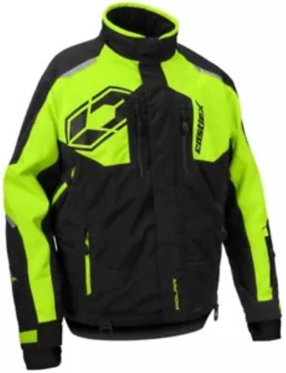 Castle X Polar G2 メンズ スノー ジャケット Hi-Vis/ブラック Castle X Polar G2 Mens Snow Jacket Hi-Vis/Black 【並行輸入品】