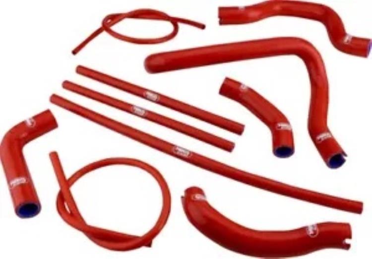Samco レッド ラジエターホースキット (DUC35-RD) Samco Red Radiator Hose Kit (DUC35-RD) 【並行輸入品】