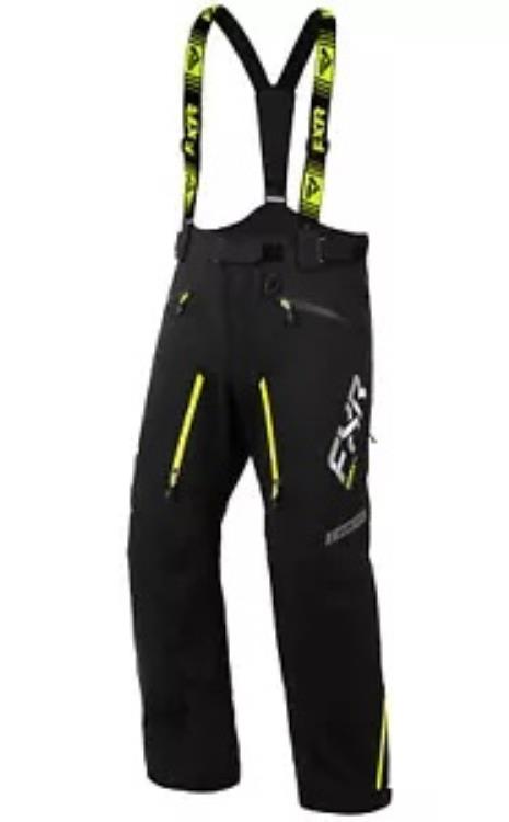 FXR ミッション FX メンズ スノー パンツ ブラック/ハイビズ FXR Mission FX Mens Snow Pants Black/Hi-Vis 【並行輸入品】