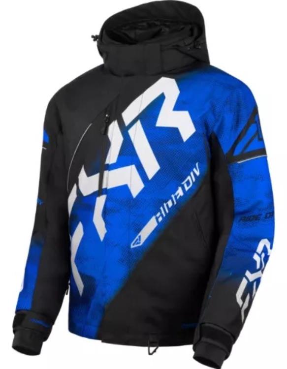 FXR CX メンズ スノー ジャケット ブラック/ブルー ヘイズ FXR CX Mens Snow Jacket Black/Blue Haze 【並行輸入品】｜カスタムパーツ WORLD倉庫