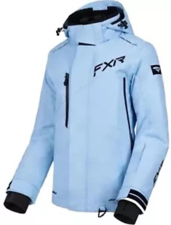 FXR エッジ レディース スノー ジャケット マウイ ブルー/ブラック FXR Edge Womens Snow Jacket Maui Blue/Black 【並行輸入品】|カスタムパーツ WORLD倉庫