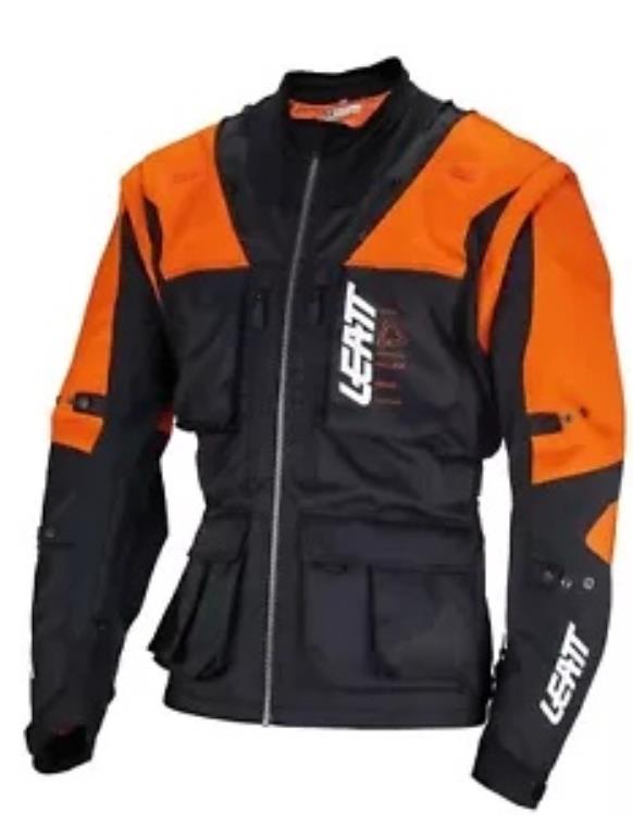 Leatt 5.5 エンデューロ MX オフロード ジャケット オレンジ Leatt 5.5 Enduro MX Offroad Jacket Orange 【並行輸入品】｜カスタムパーツ WORLD倉庫