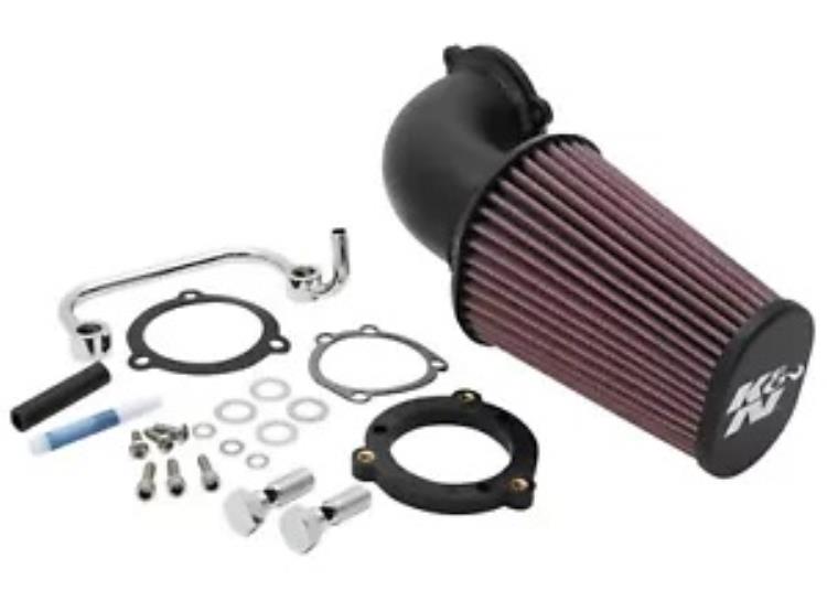 K&N RK シリーズ ブラック エアチャージャー インテーク システム (57-1126) K&N RK-Series Black Aircharger Intake System (57-1126) 【並行輸入品】