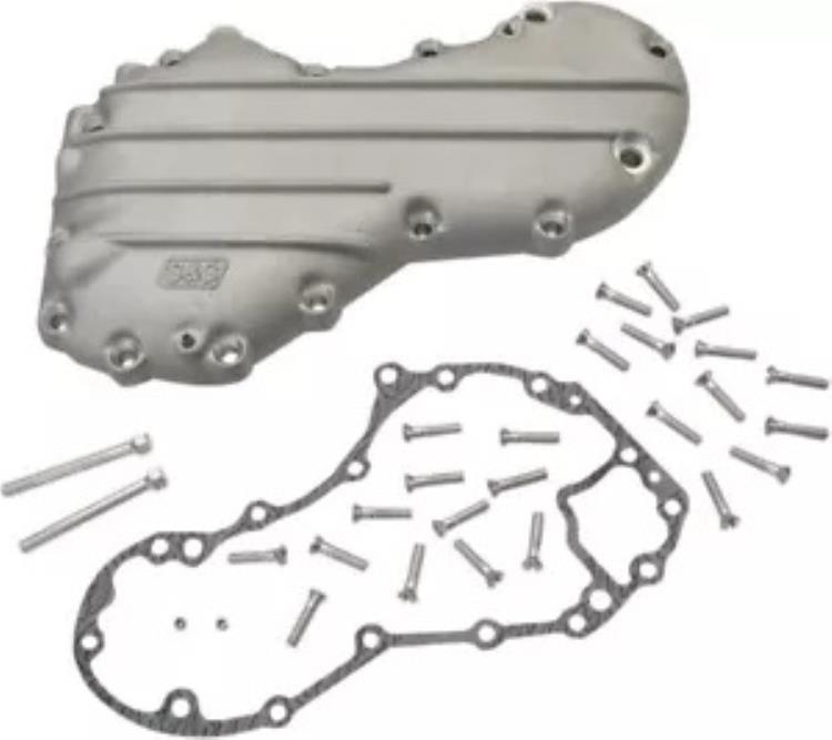 S&S キャスト ジェネレーター ギアカバー ガスケット付き (31-0240) S&S Cast Generator Gearcover w/Gasket (31-0240) 【並行輸入品】