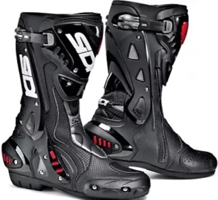 Sidi ST Air メンズ オートバイ ブーツ ブラック Sidi ST Air Mens Motorcycle Boots Black 【並行輸入品】