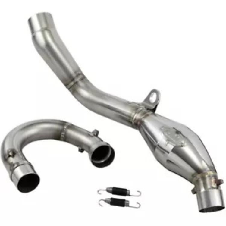 FMF Megabomb ステンレススチールヘッダー (ミッドパイプ付き) (044449) FMF Megabomb Stainless Steel Header w/Mid-Pipe (044449) 【並行輸入品】｜カスタムパーツ WORLD倉庫