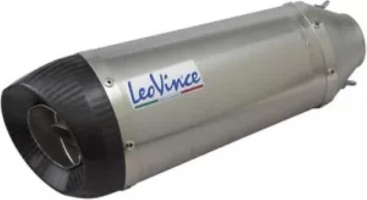 Leo Vince Factory 60x270mm チタン スリップオン マフラー (308472471R) Leo Vince Factory 60x270mm Titanium Slip-On Muffler (308472471R) 【並行輸入品】｜カスタムパーツ WORLD倉庫 78,045円