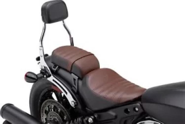 コブラ ミニ クローム 取り外し可能バックレスト (502-2015) Cobra Mini Chrome Detachable Backrest (502-2015) 【並行輸入品】