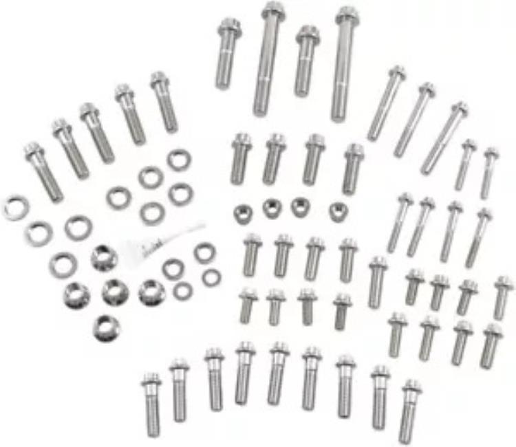 Feuling FXR シャーシ&トリム 12点ドレスアップボルトキット (3068) Feuling FXR Chassis & Trim 12-Point Dress Up Bolt Kit (3068) 【並行輸入品】