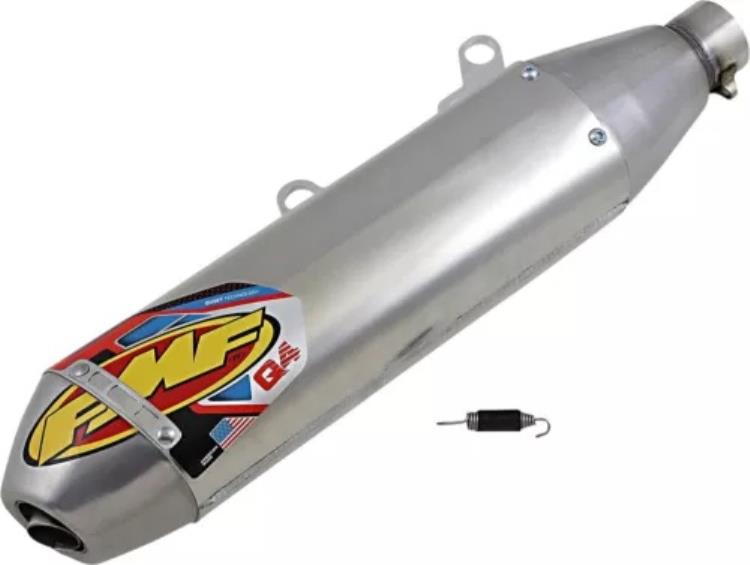 FMF Q4 HEX アルミ/ステンレス スリップオンマフラー (045646) FMF Q4 HEX Aluminum/Stainless Steel Slip-On Muffler (045646) 【並行輸入品】