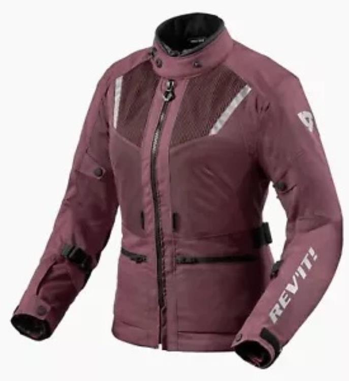 Rev'It レヴァンテ 2 H2O レディース 防水オートバイ ジャケット ダークレッド Rev'It Levante 2 H2O Womens Waterproof Motorcycle Jacket Dark Red 【並行輸入品】