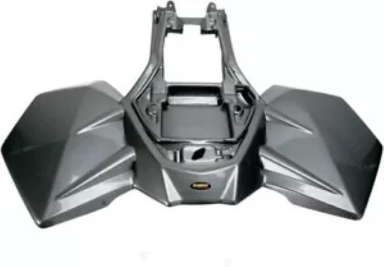 マイヤー ブラック カーボンファイバールック プラスチック リア ATV フェンダー (17801-30) Maier Black Carbon Fiber-Look Plastic Rear ATV Fender (17801-30) 【並行輸入品】