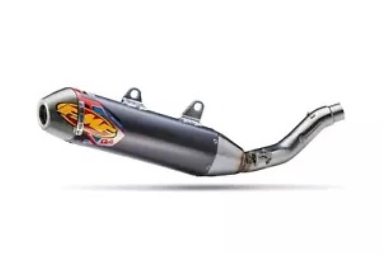 FMF Q4 ヘックス スパーク アレスター アルミニウム/ステンレス スリップオン マフラー (044472) FMF Q4 Hex Spark Arrestor Aluminum/Stainless Slip-On Muffler (044472) 【並行輸入品】|カスタムパーツ WORLD倉庫