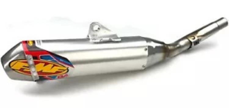 FMF Q4 ヘックス スパーク アレスター アルミニウム/ステンレス スリップオン マフラー (042368) FMF Q4 Hex Spark Arrestor Aluminum/Stainless Slip-On Muffler (042368) 【並行輸入品】|カスタムパーツ WORLD倉庫