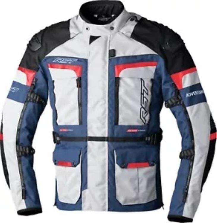 RST プロ シリーズ Adventure-X CE メンズ テキスタイル オートバイ ジャケット ブルー RST Pro Series Adventure-X CE Mens Textile Motorcycle Jacket Blue 【並行輸入品】